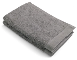 Gastendoek Walra Remade Cotton Blend Taupe (Set van 2)