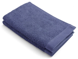 Gastendoek Walra Remade Cotton Blend Blauw (Set van 2)