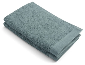 Gastendoek Walra Remade Cotton Blend Jade (Set van 2)