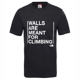 T-Shirt The North Face Men Walls Are For Climbing Tee TNF Black