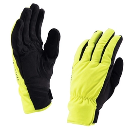 Fietshandschoen Sealskinz Women Brecon Hi Vis Yellow