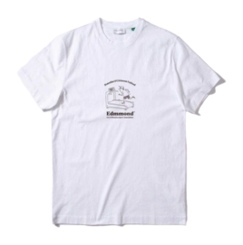T-Shirt Edmmond Studios Men Runner Plain White