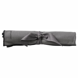Torchon Bitz Organic Grey Black 55 x 80 cm