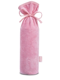 Kruikzak Jollein Velvet Terry Sweet Bunny Coral Pink