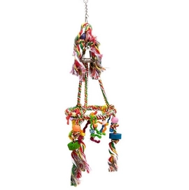 Vogelspeelgoed Beeztees Carrousel Katoen