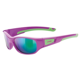 Zonnebril Uvex Junior Sportstyle 506 Pink Green
