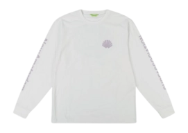Pull Manches Longues New Amsterdam Surf Association Homme Logo Blanc Lila