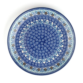 Teller Bunzlau Castle Blue Coral (25,5 cm)