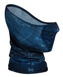 Nekwarmer Buff Kids Filter Tube Vilmos Blue