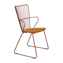 Tuinstoel Houe Paon Dining Chair Paprika