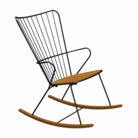 Schommelstoel Houe Paon Rocking Chair Black