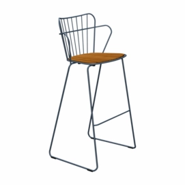 Barstoel Houe Paon Bar Chair Midnight blue