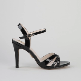 Buffalo Anja Black Patent PU Leather
