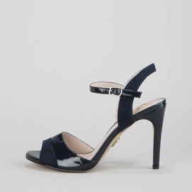 Buffalo Aida Navy Imi Suede Patent PU Leather