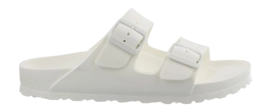 Sandale Birkenstock Arizona EVA Weiß Regular Unisex