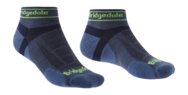 Socken Bridgedale Trail Run Ultraleicht T2 Merino Sport Low Unisex Blau