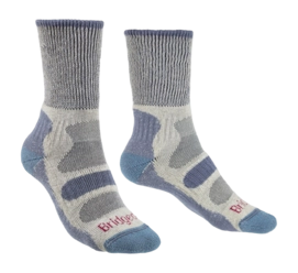 Socks Bridgedale Women Hike Lightweight Coolmax Comfort Boot Smoky Blue