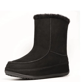 Stiefel Fitflop Mukluk Moc 2 Schwarz Damen