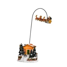 Père Noël Volant Luville Adaptateur Inclus
