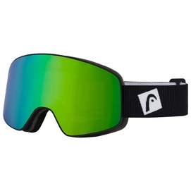 Skibril HEAD Horizon FMR Black / Blue Green (+ Sparelens)