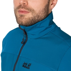 Jas Jack Wolfskin Element Softshell Jkt M Dark Turquoise