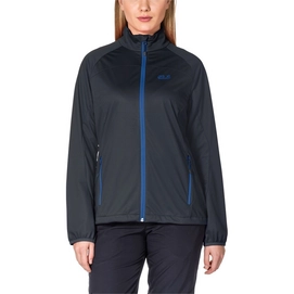 Jacke Jack Wolfskin Crosswind Softshell Jkt W Night Blau Damen