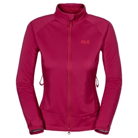 Jas Jack Wolfskin Stormbreeze Softshell Jkt W Azalea Red
