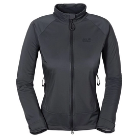 Jas Jack Wolfskin Stormbreeze Softshell Jkt W Ebony