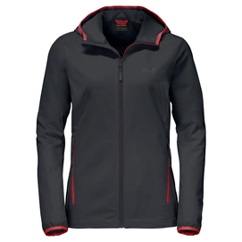 Jacke Jack Wolfskin Turbulence Jacket Phantom Damen