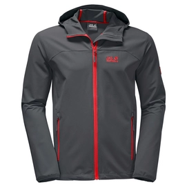 Jas Jack Wolfskin Turbulence Jacket Men Dark Iron