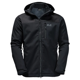 Winter Jacket Jack Wolfskin Snow Cliff Black