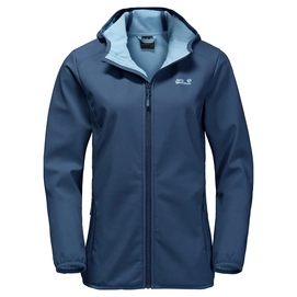Winterjacke Jack Wolfskin Northern Point Dark Sky Blau Damen