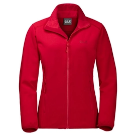 Fleecejacke Jack Wolfskin Element Track True Red Damen