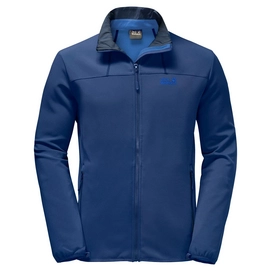 Softshell Jacket Jack Wolfskin Men Element Altis Royal Blue