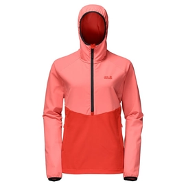 Jas Jack Wolfskin Turbulence Smock Women Flamingo