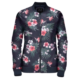 Jacke Jack Wolfskin Tropical Blouson Midnight Blue All Over Damen
