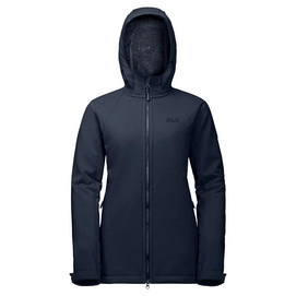 Fleecejacke Jack Wolfskin Rock Valley Long Jacket Midnight Blue Damen