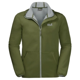 Jacket Jack Wolfskin Men Element Storm Cypress Green