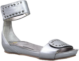 Sandale JJ Footwear Metz Silber Fußbreite G