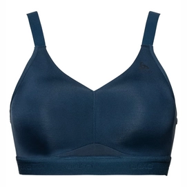 Sport BH Odlo Sports Bra Classic High E-Cup Blue Wing Teal Damen