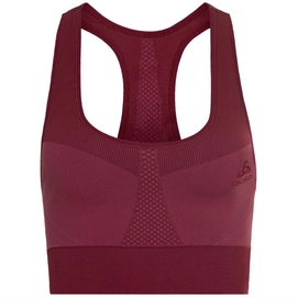 Sport BH Odlo Seamless Medium Raspberry Fudge Damen