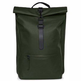 Backpack Rains Rolltop Rucksack Green 13L