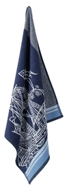 Keukendoek Elias Caravel Blue (set van 2)