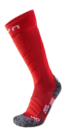 Ski Socks UYN Women Magma Dark Red Red ‘24