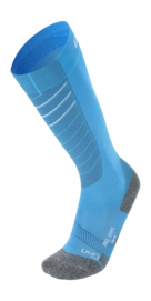 Skisocken UYN Damen Race Shape Türkis Weiß