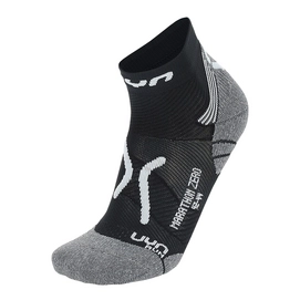 Chaussettes UYN Homme Run Marathon Zero Black White Grey
