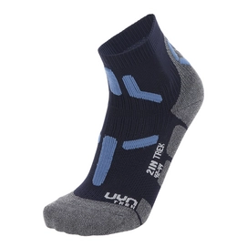 Wandelsok UYN Men Trekking 2In Low Cut Blue Navy