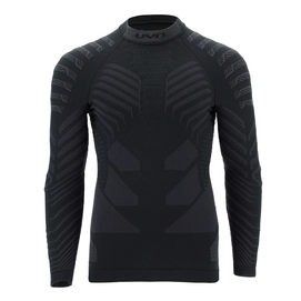 Ondershirt UYN Men Resilyon Uw L/S Turtle Neck Black Anthracite