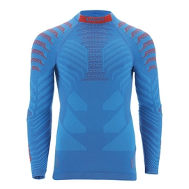Maillot de Corps UYN Homme Resilyon Uw L/S Turtle Neck Blue Red