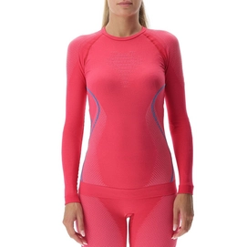 Ondershirt UYN Women Evolutyon Uw L/S Strawberry Pink Turquoise